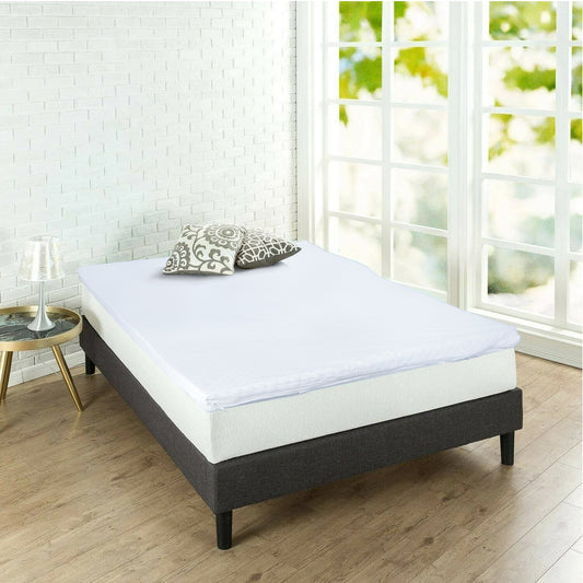 Memory Foam Mattress Topper 90x200+5cm - Cotton Home