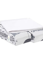 Premium Cotton 3-Piece Baby Crib Bedding Set (120x60 cm) Fitted Baby Mattress Sheets and Protector Shelly Rains