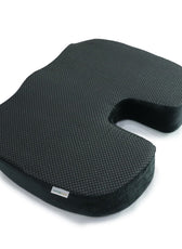 Spine Black Lumbar Support Memory Foam Cushion for Car Seats – 46x35x10cm