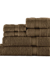 Cotton Towels 6 Piece Set-Soft Feel, Quick Dry, Highly Absorbent Durable Towels - Cotton Home