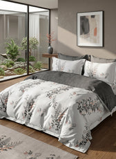 Floral Breeze Duvet Cover King Size 6pcs set 220x240cm