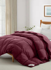 Premium Bordo 220x240 cm All Season High quality Super Soft Comforter 1 Piece - Cotton Home