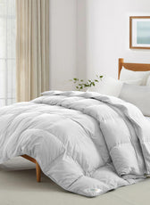 Premium White 150x220cm All Season High quality Super Soft Comforter 1 Piece - Cotton Home