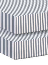 Premium Cotton 2PC Crib Sheets (120x60 cm) Soft, Breathable, Fitted Baby Mattress Sheets Shelly rains