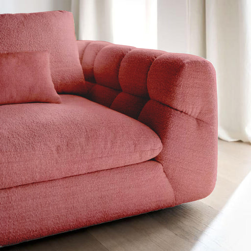 Pink 3-Seater Sofa