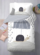 3Piece Baby Crib Comforter Set 90x120 Cotton Comforter, Filled Pillow & Pillow Cover – Shelly Rains