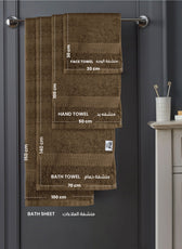 Cotton Bath Sheet 100x150 CM 2 Piece Set-Soft Feel, Quick Dry, Highly Absorbent Durable Towels - Cotton Home