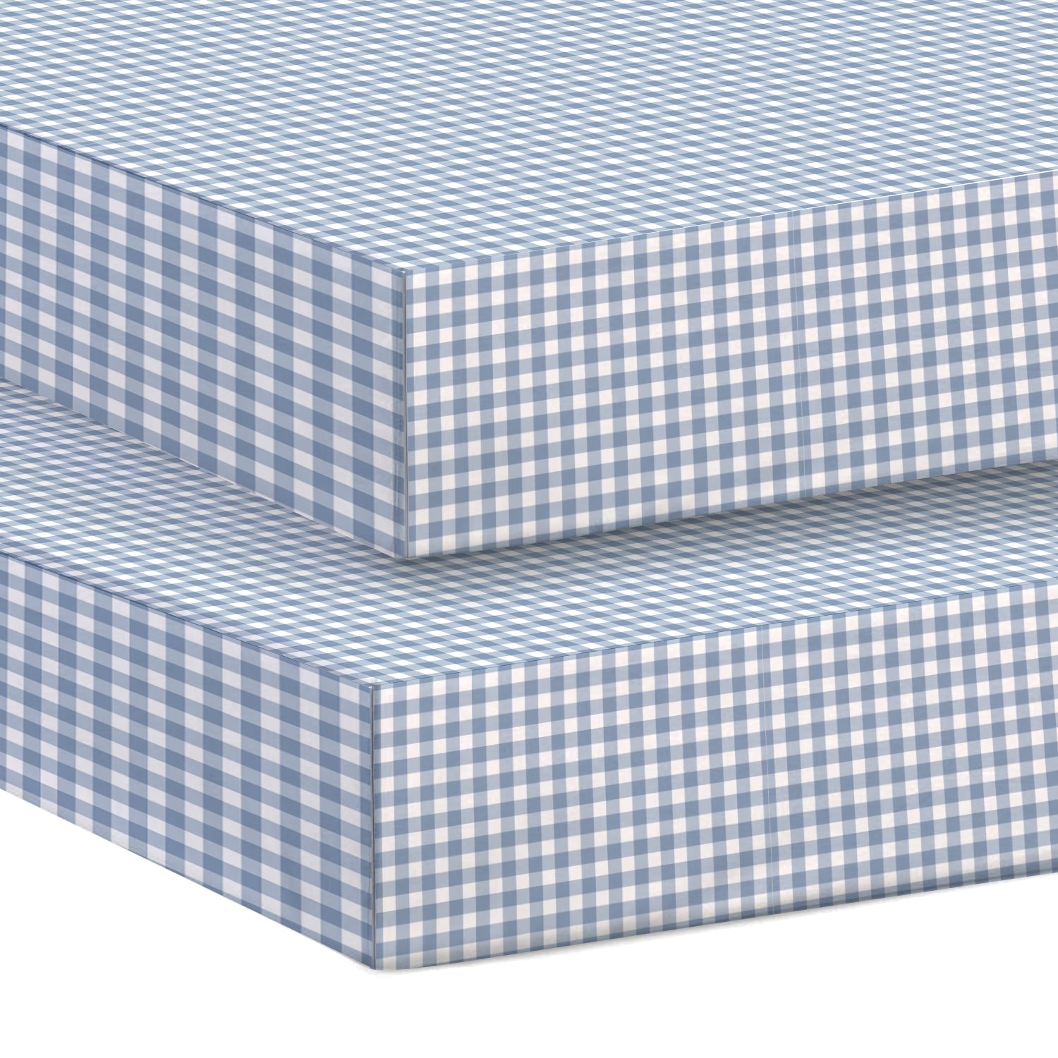 Premium Cotton 2PC Crib Sheets (120x60 cm) Soft, Breathable, Fitted Baby Mattress Sheets Little Cars