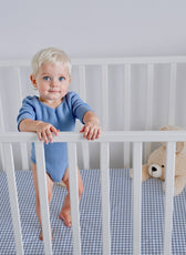 Premium Cotton 2PC Crib Sheets (120x60 cm) Soft, Breathable, Fitted Baby Mattress Sheets Little Cars