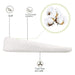 Smooth Wedge Memory Foam Pillow for babies  40x60cm (11x3) White - Cotton Home