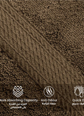 Cotton Towels 12 Piece Set-Soft Feel, Quick Dry, Highly Absorbent Durable Towels - Cotton Home