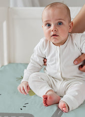 Premium Cotton 2PC Crib Sheets (120x60 cm) Soft, Breathable, Fitted Baby Mattress Sheets Dream Home