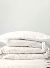 Premium Cotton 4PC Bedding Set Kids Comforter Set 160x220cm Choco Stripes