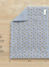 3Piece Baby Crib Comforter Set 90x120 Cotton Comforter, Filled Pillow & Pillow Cover – Little Cars