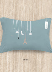 3Piece Baby Crib Comforter Set 90x120 Cotton Comforter, Filled Pillow & Pillow Cover – Dream Night