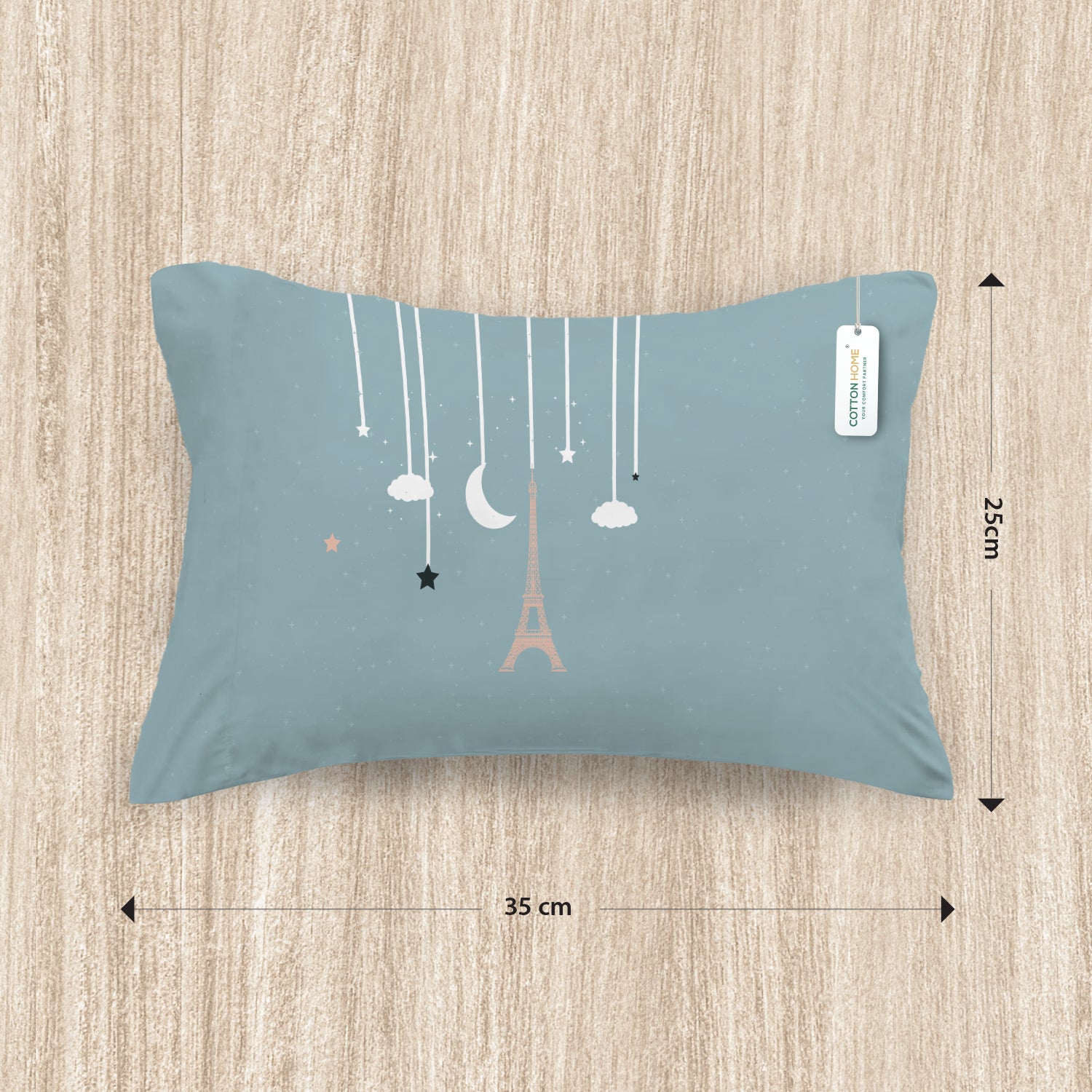 3Piece Baby Crib Comforter Set 90x120 Cotton Comforter, Filled Pillow & Pillow Cover – Dream Night