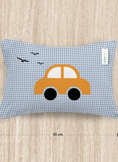 3Piece Baby Crib Comforter Set 90x120 Cotton Comforter, Filled Pillow & Pillow Cover – Little Cars