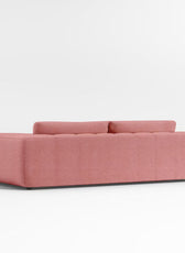 3-Seater Sofa back with white background