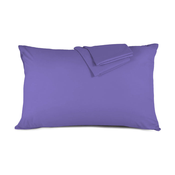 Pillow Cover with Pressed Pillow Set- 50x75cm - Dreamy Comfort Combo Purple - 2 Piece - Cotton Home