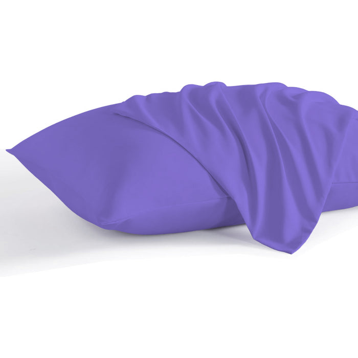 Super Soft Pillowcase 2PC Set - 50x75cm Purple