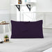 Pillow Cover with Pressed Pillow Set- 50x75cm - Dreamy Comfort Combo Dark Purple - 2 Piece - Cotton Home