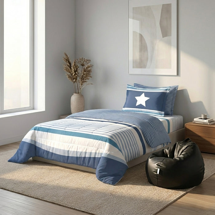 3PC Kids Bedding & Bean Bag Bundle 26