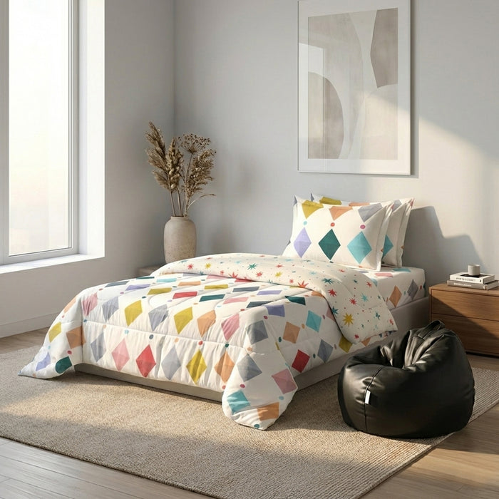 3PC Kids Bedding & Bean Bag Bundle 23