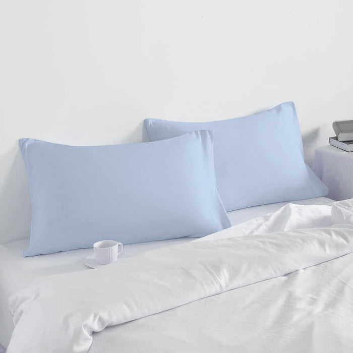Super Soft Pillowcase 2PC Set - 50x75cm Sky Blue