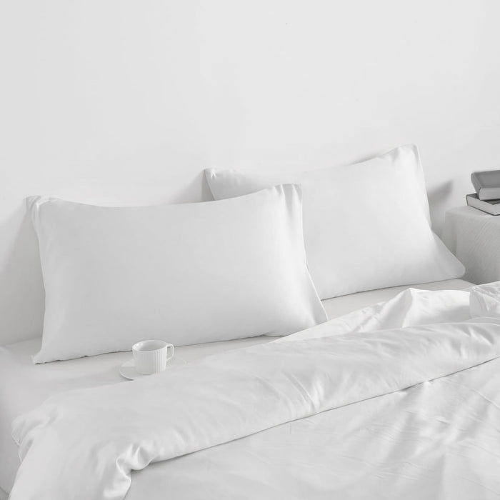 Super Soft Pillowcase 2PC Set - 50x75cm White