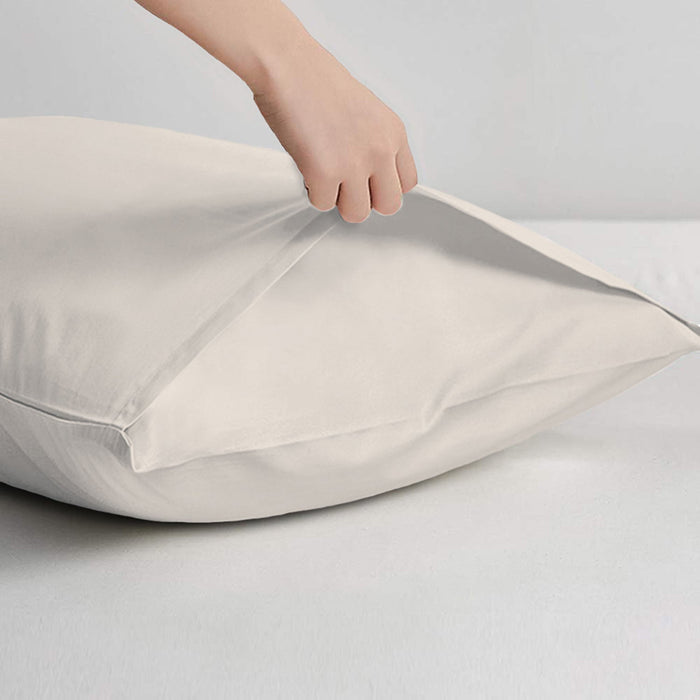 Pillow Cover with Pressed Pillow Set- 50x75cm - Dreamy Comfort Combo Cream - 2 Piece - Cotton Home