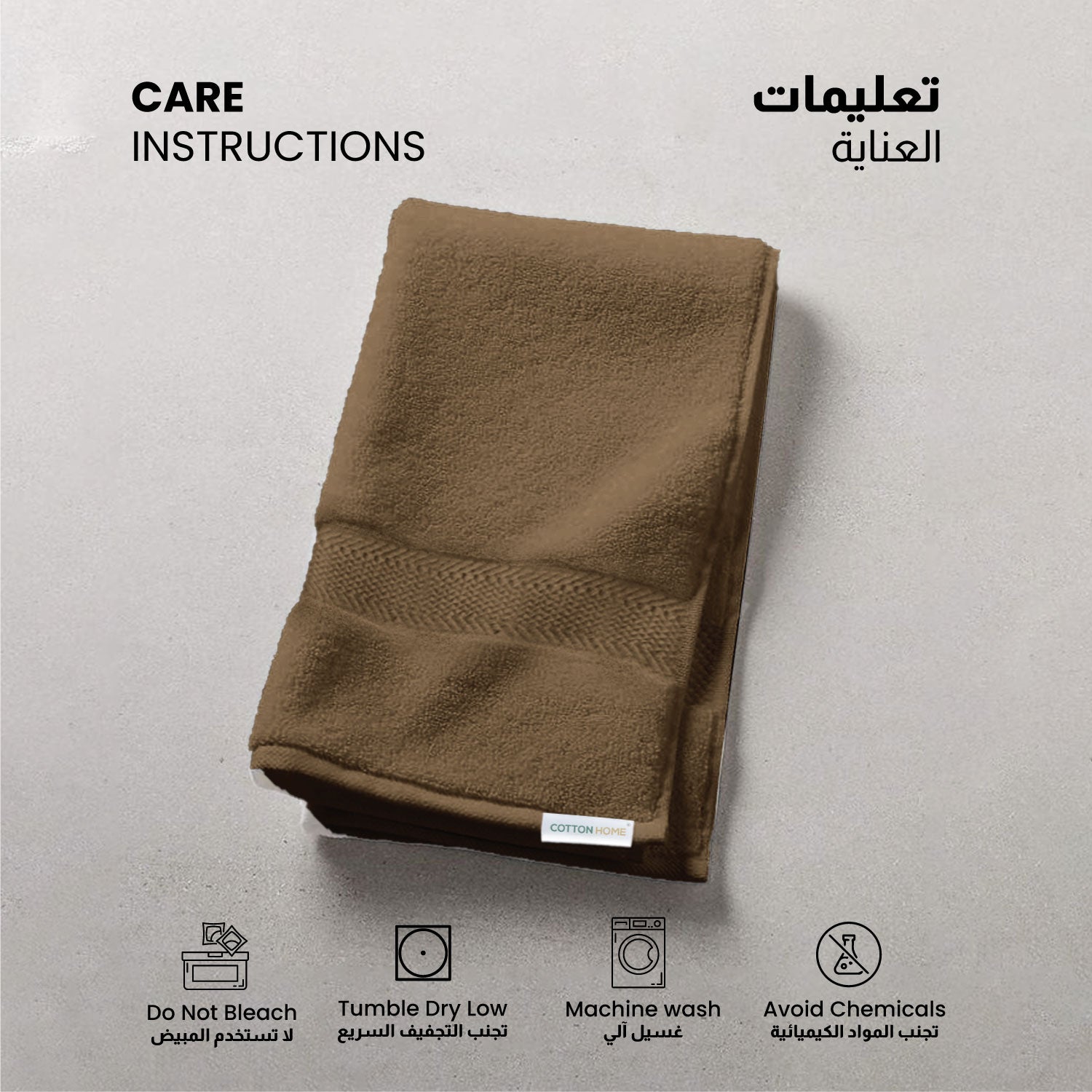 Cotton Face Towel and Hand Towel 4 Piece Set-Soft Feel, Quick Dry, Highly Absorbent Durable Towels - Cotton Home