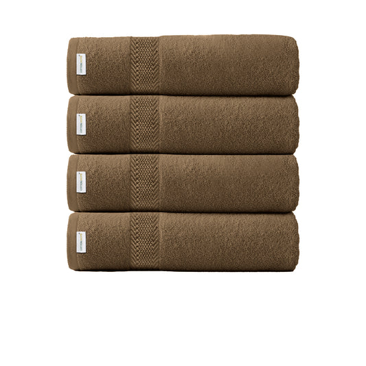 Cotton Bath Towel 70x140 CM 4 Piece Set-Soft Feel, Quick Dry, Highly Absorbent Durable Towels - Cotton Home