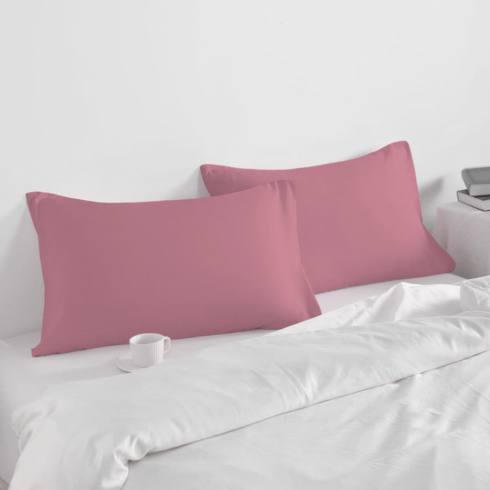Super Soft Pillowcase 2PC Set - 50x75cm Mauve