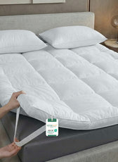 Mattress Topper 90x190+5cm - White