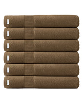 Cotton Bath Sheet 100x150 CM 6 Piece Set-Soft Feel, Quick Dry, Highly Absorbent Durable Towels - Cotton Home