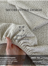 Egyptian Cotton King Size Printed Fitted Sheet 180X200+30CM with Pillow Case (17B)