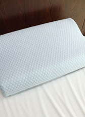 Ergo Gel-Infused Memory Foam Pillow Cervical Support for Neck and Shoulders 35x55cm