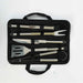 Premium Stainless Steel 5 pieces BBQ Grill Tool Set with Oxford Bag - Cotton Home