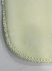 Ultra-Soft Bear Baby Blanket Lightweight & Cozy Plush with Embossed Design, 140x110cm - Yellow