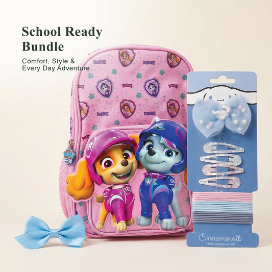 Back to School Essentials School Bags & Hair Accessories Paw Petrol