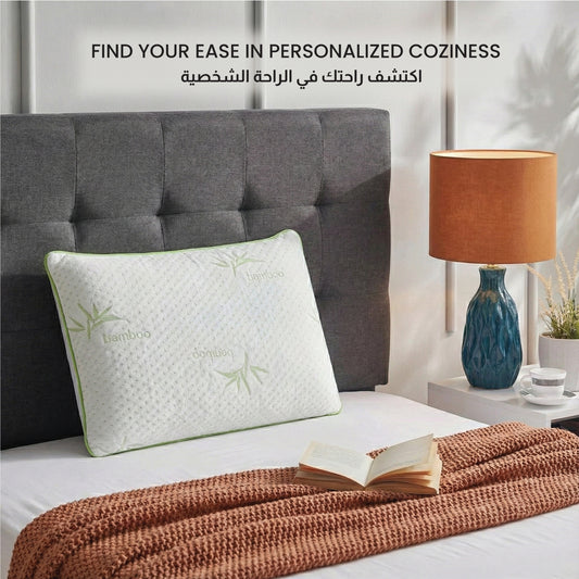 memory foam pillow by cotton home