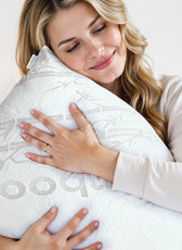 Bamboo Waterproof Pillow Protector 50 X 75 CM - 2 Piece, Grey