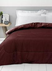 Premium Bordo 220x240 cm All Season High quality Super Soft Comforter 1 Piece - Cotton Home