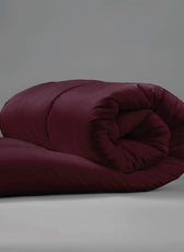 Premium Bordo 150x220cm All Season High quality Super Soft Comforter 1 Piece - Cotton Home