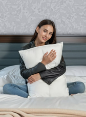 Charlotte Pillow Premium Down proof Cotton Pillow 50x75 cm Medium Soft Support for Neck & Head Pain Relief