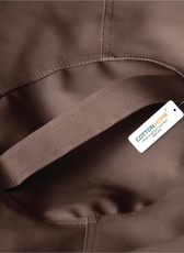 Adult Bean Bag Chair Premium PU Leather  62x105cm - Brown