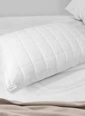 Sapphire Gazette Quilted  Premium Cotton Pillow with Down Alternative filling 50x70+3cm cm - Cotton Home