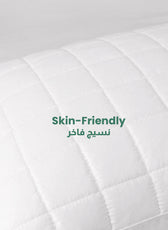 Sapphire Gazette Quilted  Premium Cotton Pillow with Down Alternative filling 50x70+3cm cm - Cotton Home