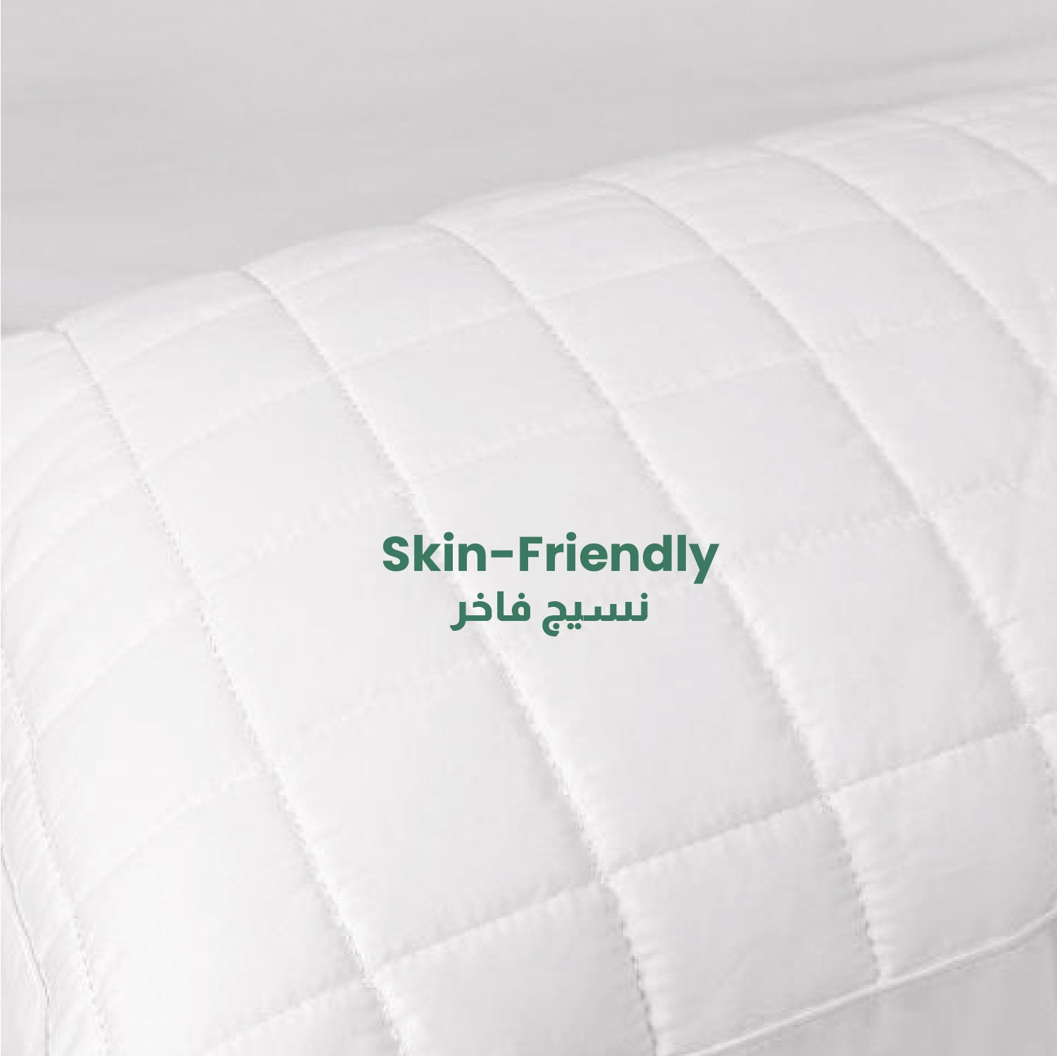 Sapphire Gazette Quilted  Premium Cotton Pillow with Down Alternative filling 50x70+3cm cm - Cotton Home