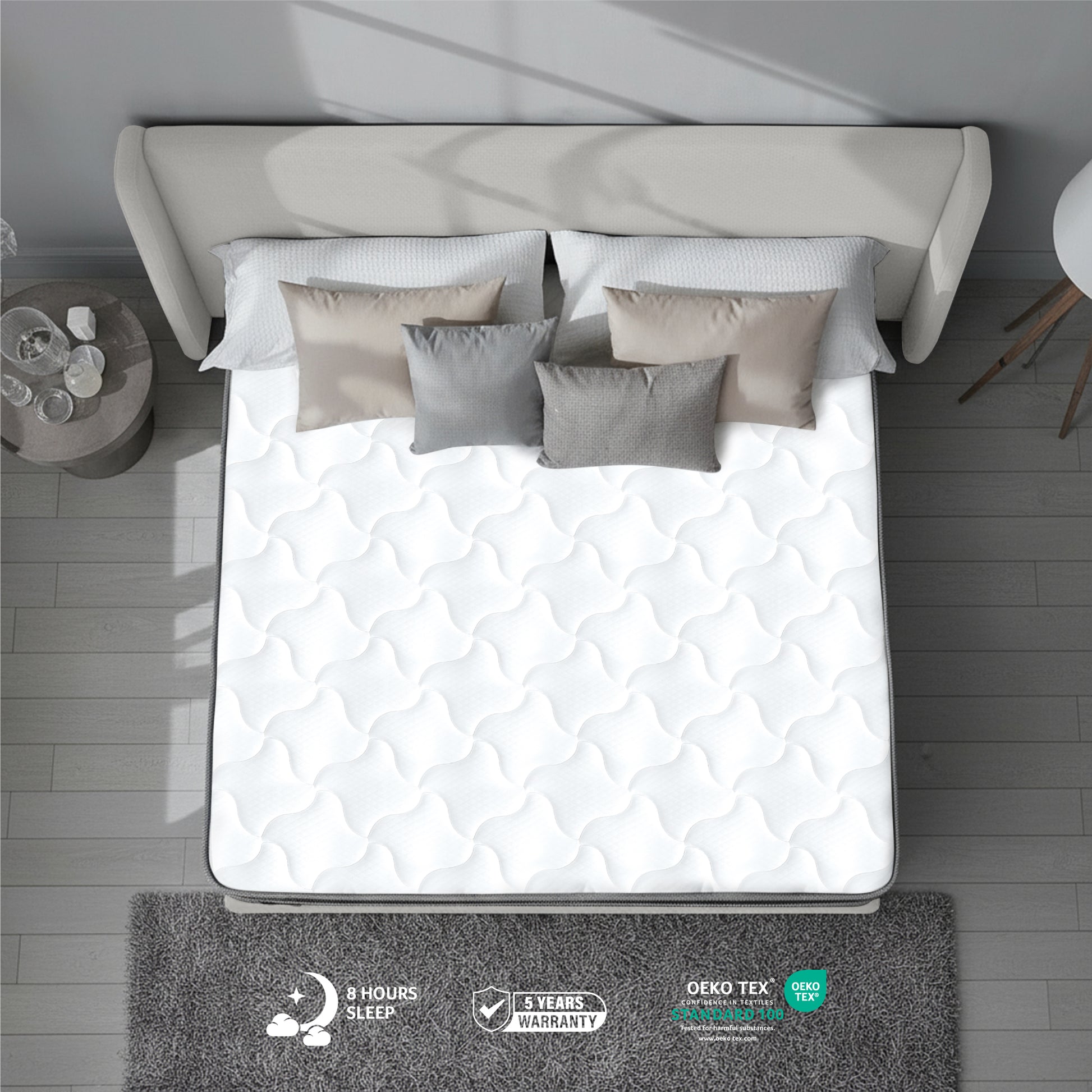 Cotton Home Celest Bonnell Spring Mattress